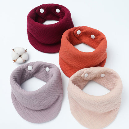 Reversible Cotton Scarf with Adjustable Design