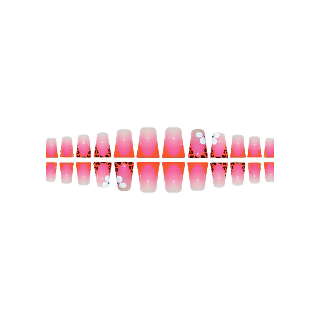 Creative Oval Nail Extensions