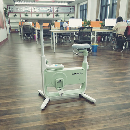 Height-Adjustable Desk Bicycle