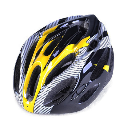 Ventilated Cycling Helmet with Aerodynamic Design and Adjustable Fit