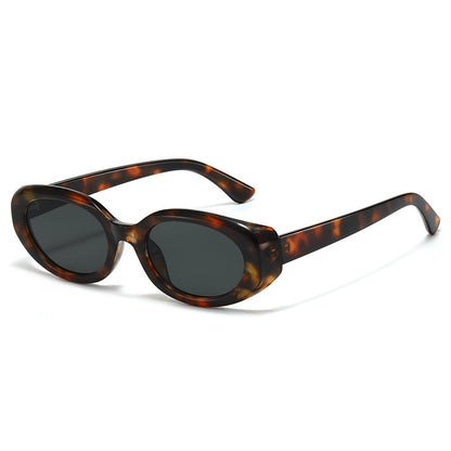 Retro Oval Sunglasses for All-Day Comfort