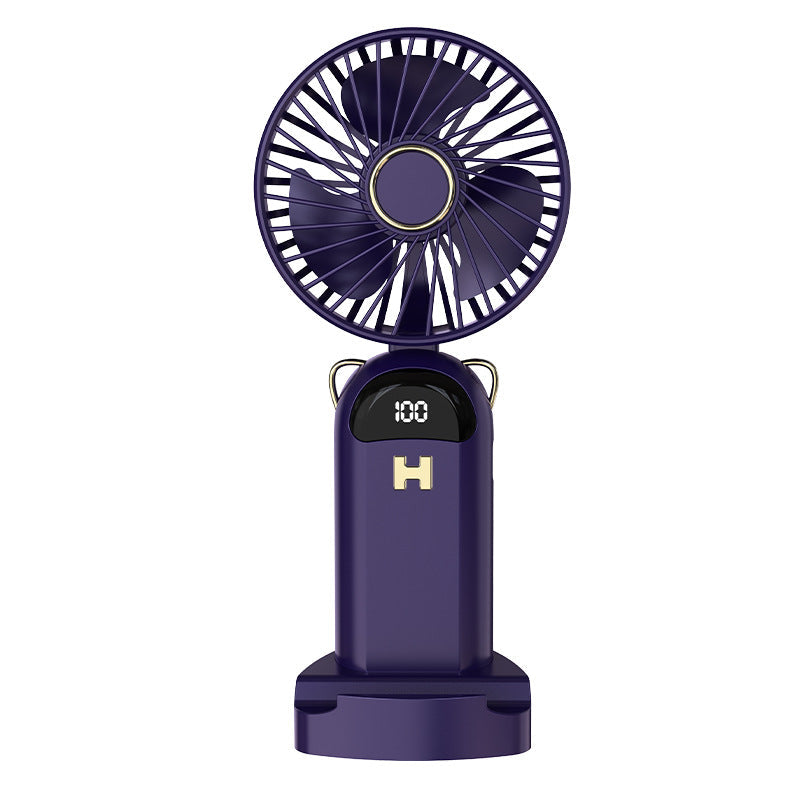 Handheld Cooling Fan with Adjustable Speed