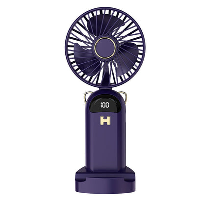 Handheld Cooling Fan with Adjustable Speed