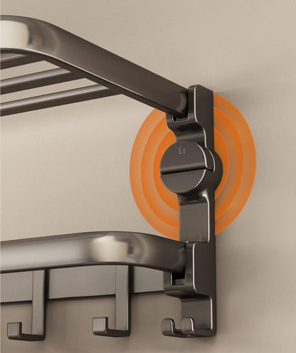 Stylish and Practical No-Drill Storage Solution