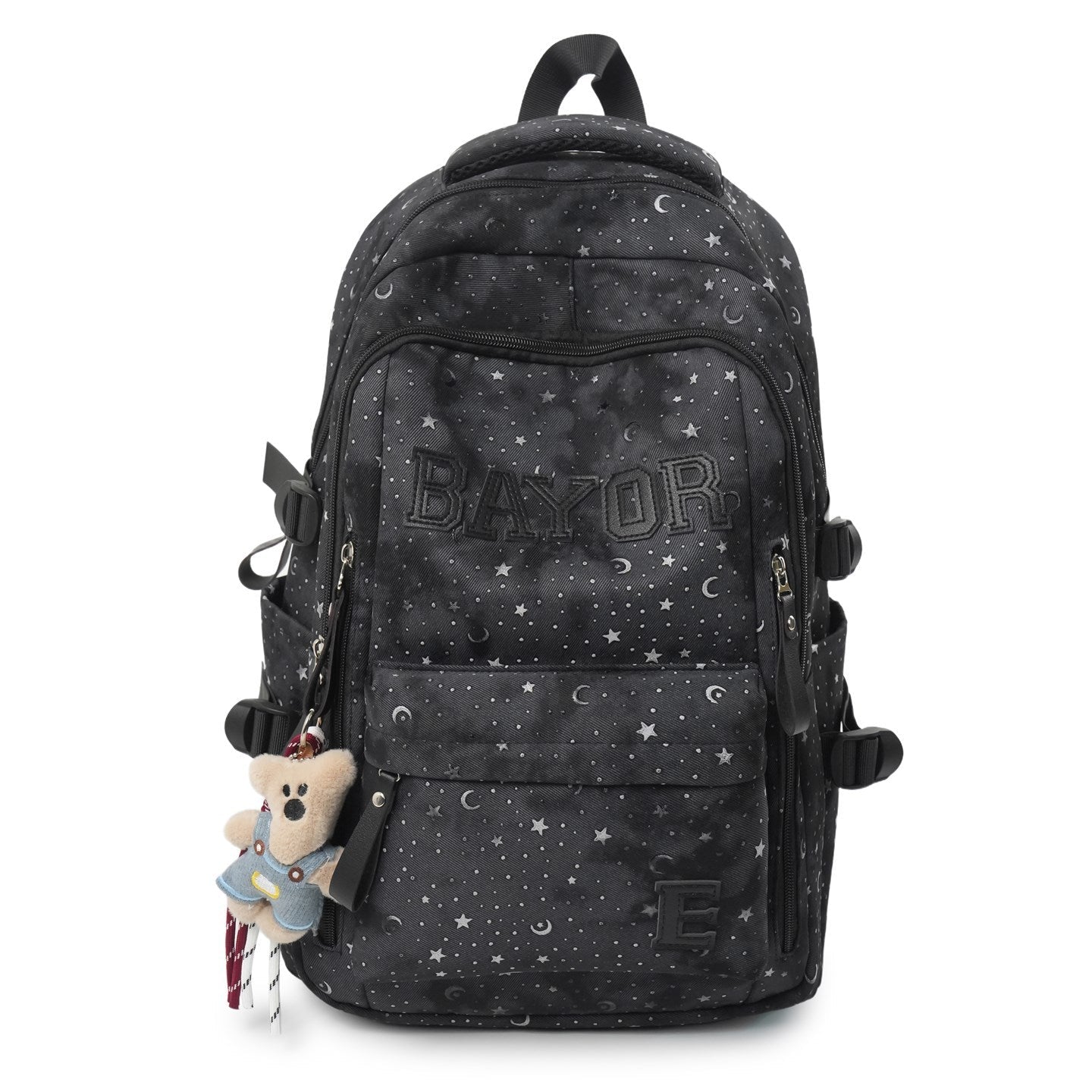Backpack with Abstract Pattern Design
