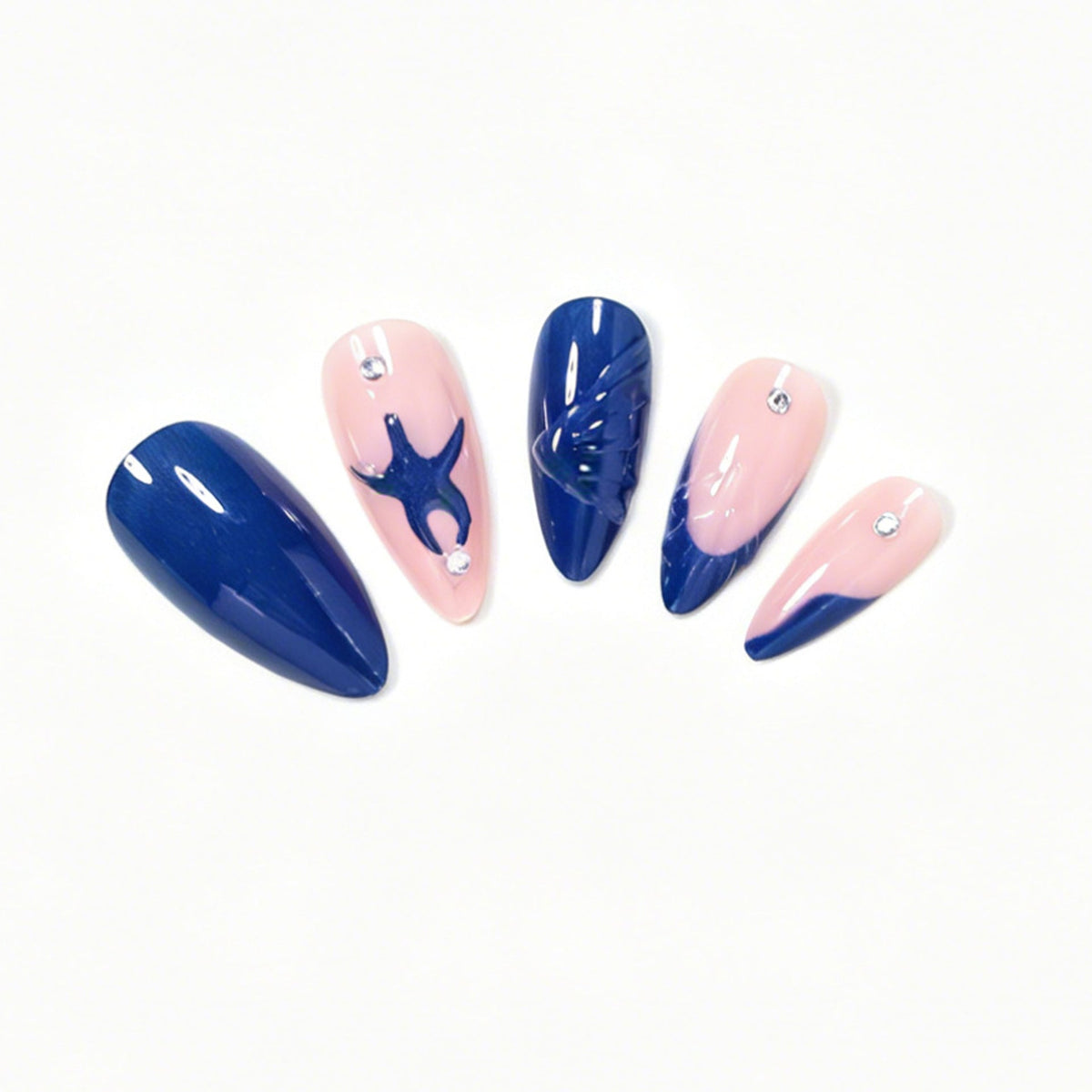 Nail Art Set with Ocean Theme – Creative Design Kit