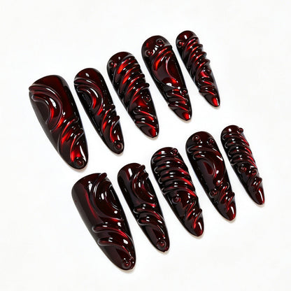 Creative Stiletto Nail Art Extensions
