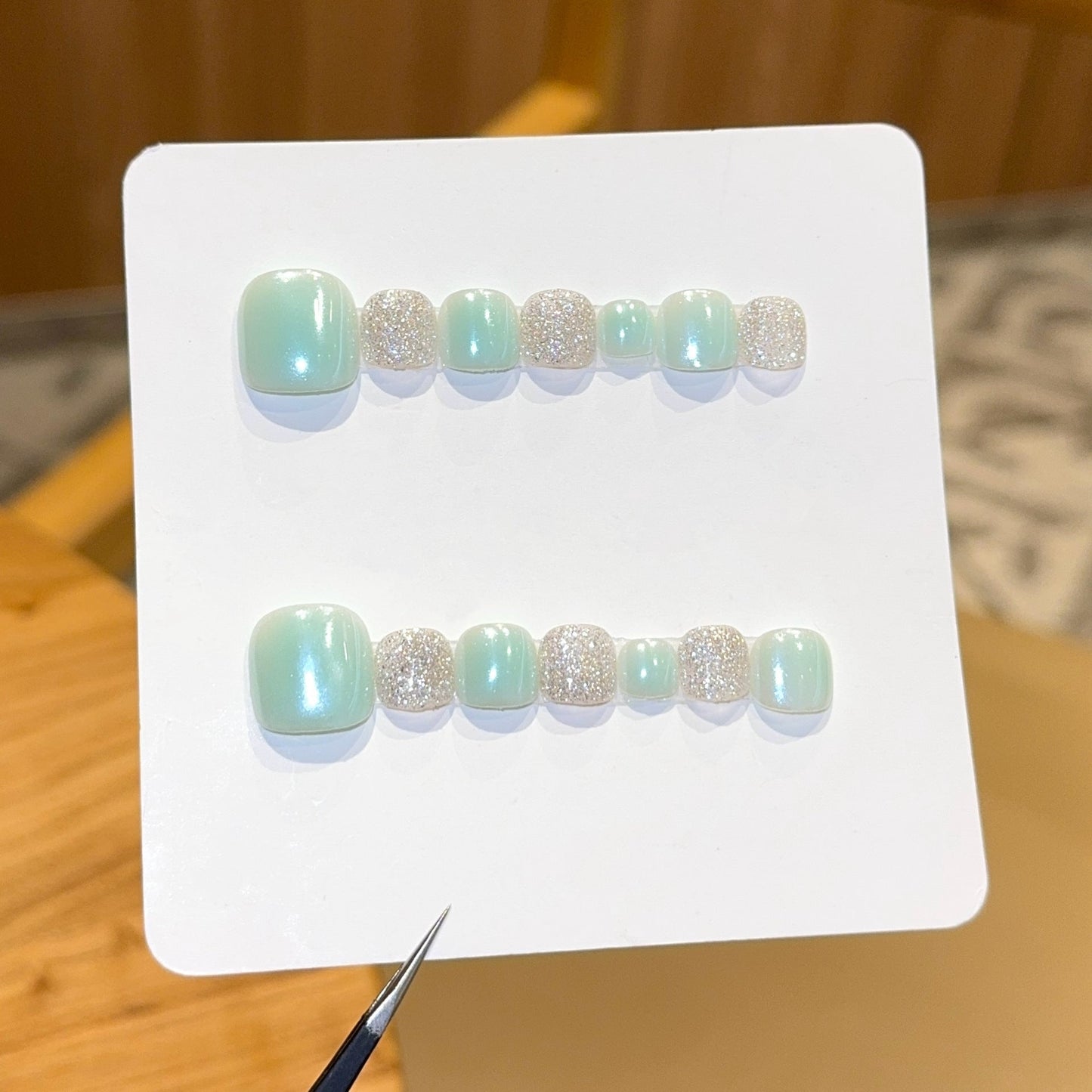 Glitter and Pastel Accent Acrylic Nail Kit