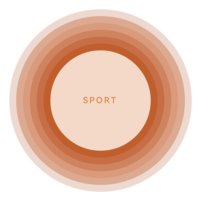 Sports-Inspired Abstract Area Rug for Playrooms