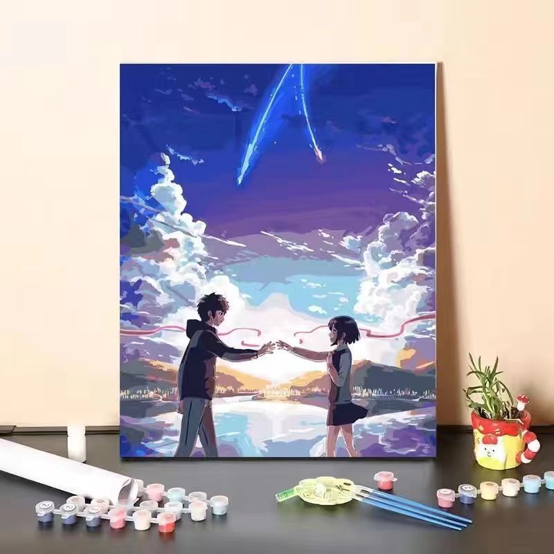 Canvas Wall Art Featuring Anime Theme