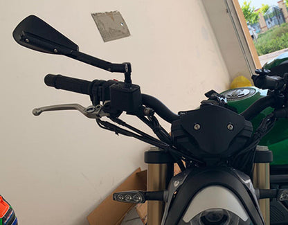 Flexible Rearview Mirrors for Sports Motorcycles