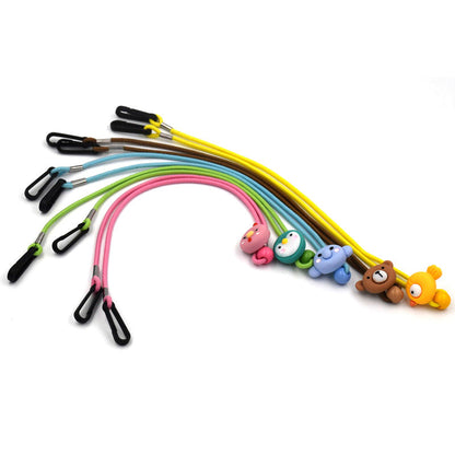 Flexible Eyewear Strap with Adjustable Length