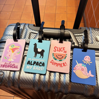 Adventure-Inspired Luggage Tag