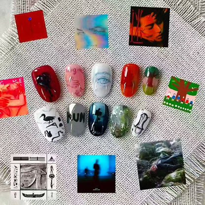Themed Nail Art Design Set - Creative Collection