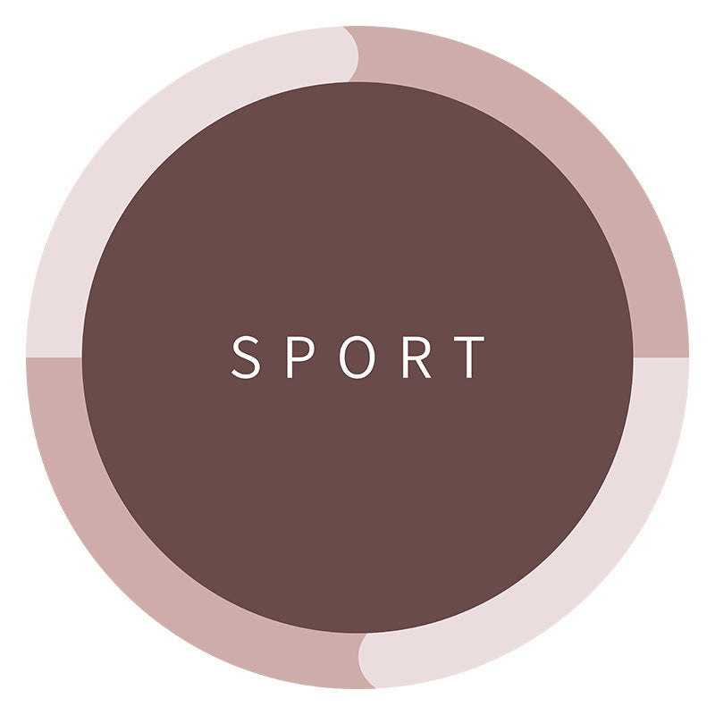 Sports-Inspired Abstract Area Rug for Playrooms