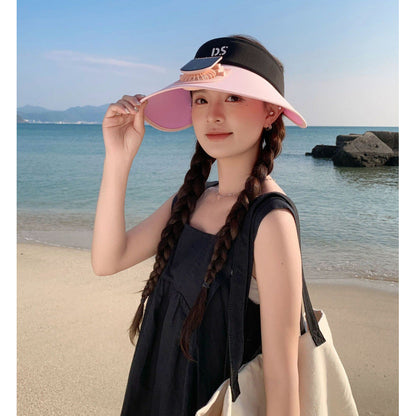 Breathable Headband Adjustable Sun Visor with Wide Brim