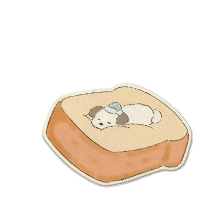 Charming Bear-Themed Area Rug for Kids' Rooms