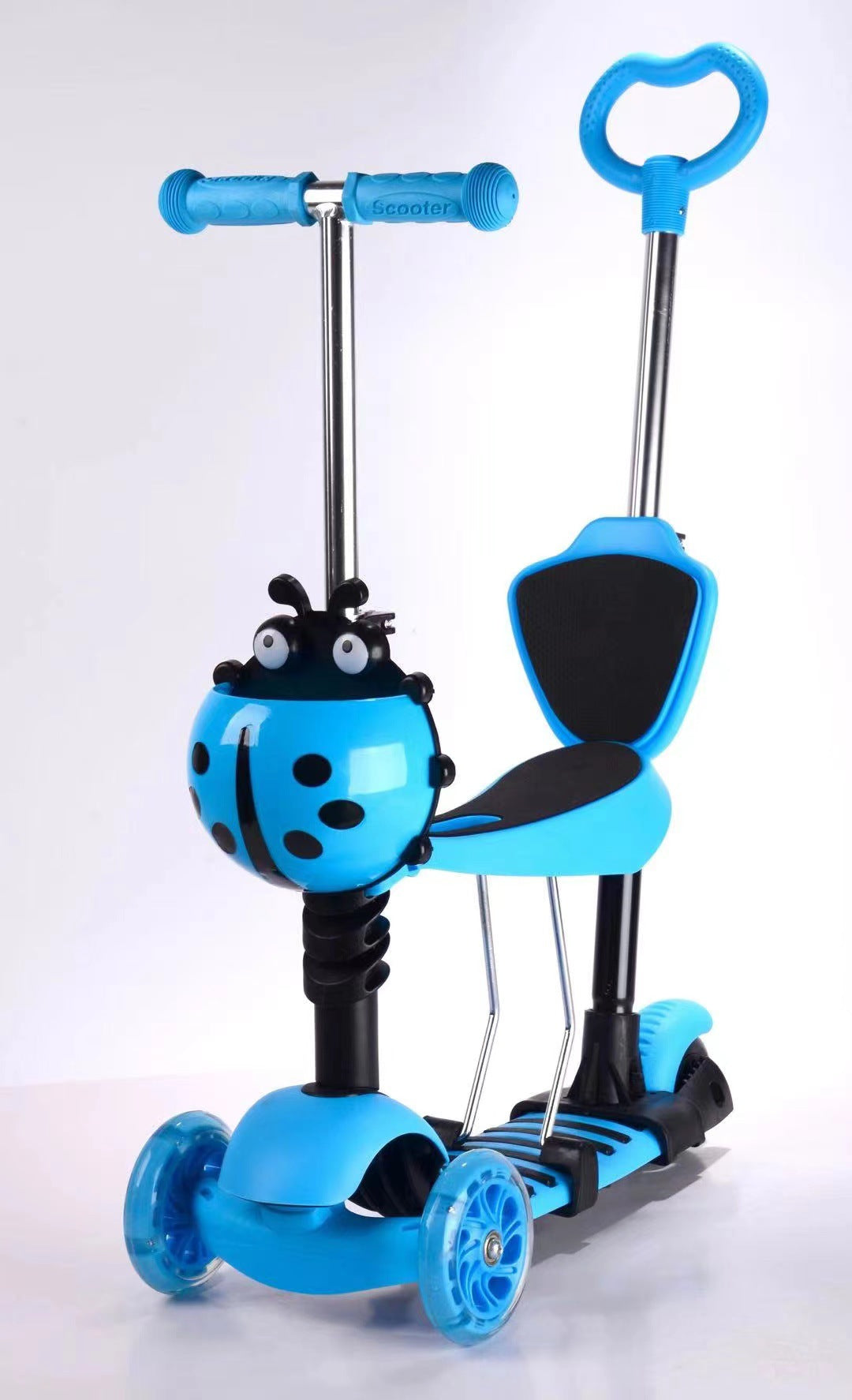 Multi-Functional 5-in-1 Scooter for Versatile Use