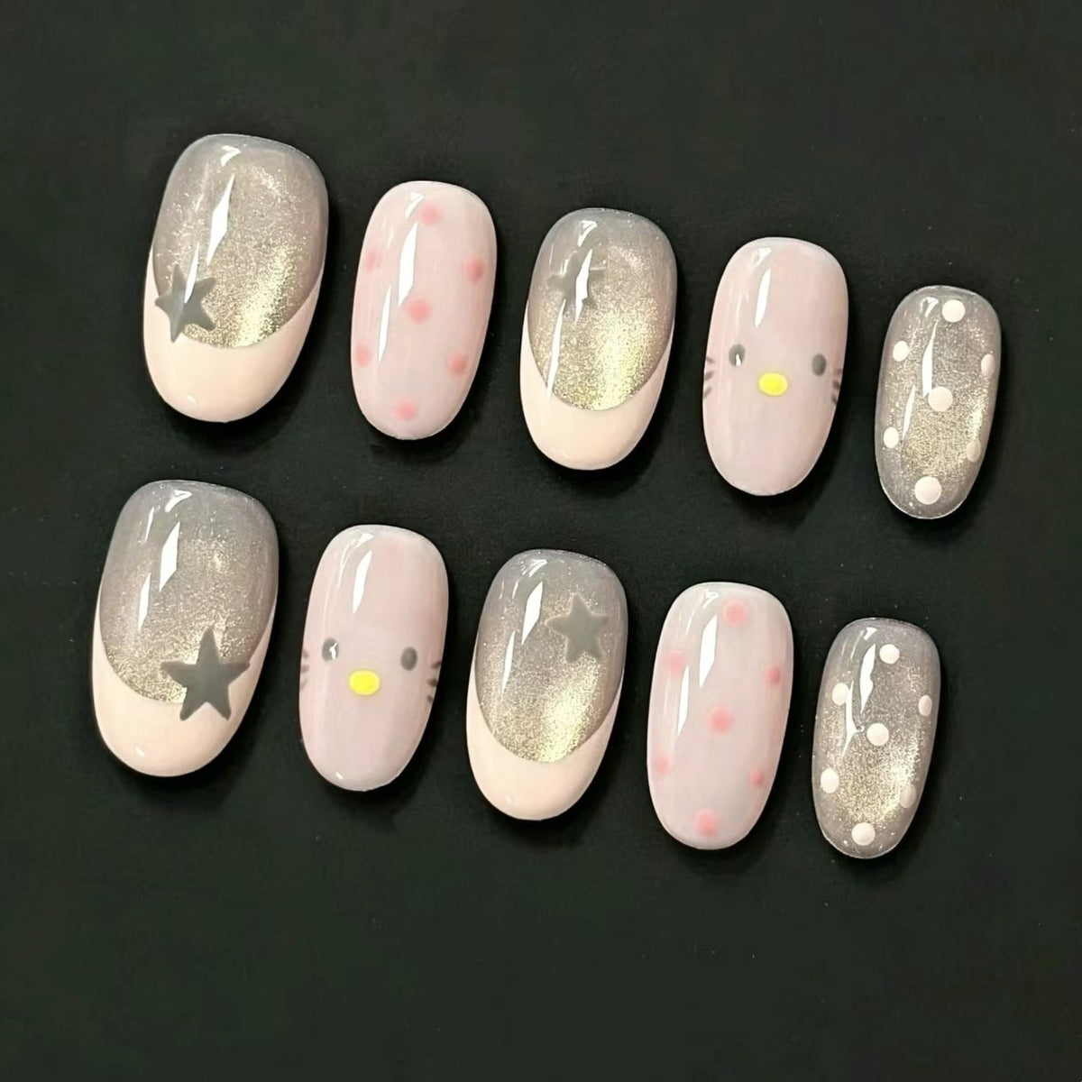 Creative Press-On Nail Set