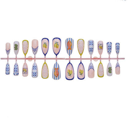 Sea-Inspired Press-On Nail Collection