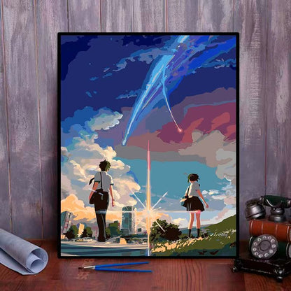 Scenic Art Print Inspired by Anime