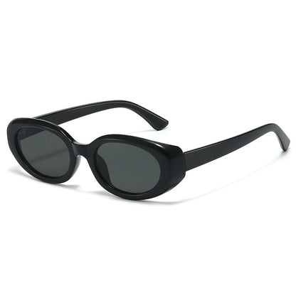 Retro Oval Sunglasses for All-Day Comfort
