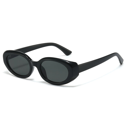 Retro Oval Sunglasses for All-Day Comfort