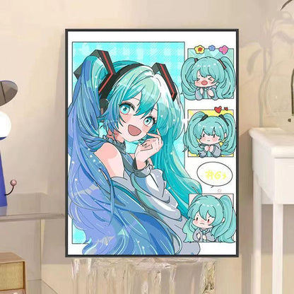 Decorative Wall Art Inspired by Anime - Taalita Design