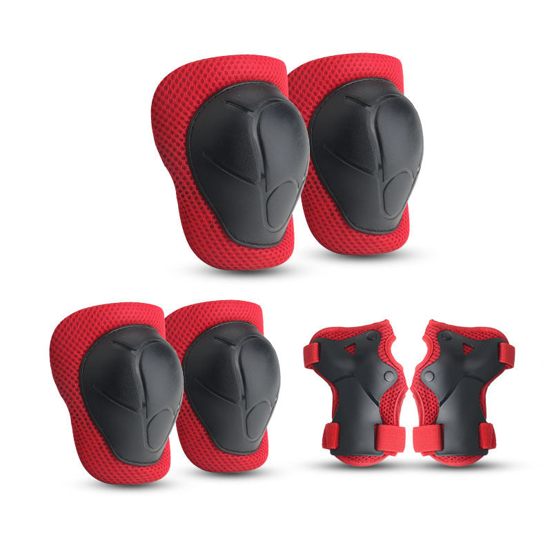 Knee and Elbow Protection Pad Set for Active Sports