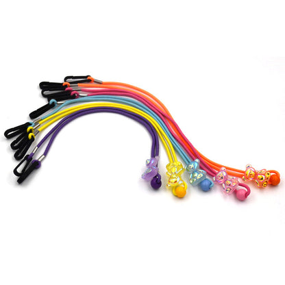 Bead-Detail Adjustable Eyewear Holder