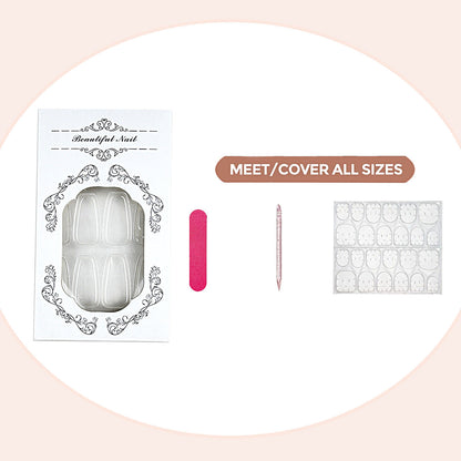 Unique Design Press-On Nail Set for Artistic Styles