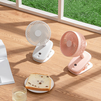 Compact Clip-On Fan with Adjustable Speed