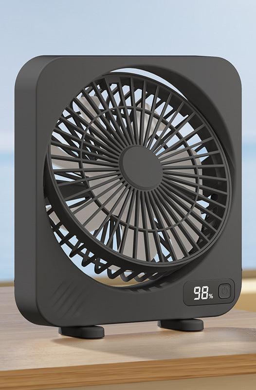 Portable Desk Fan with Adjustable Speed Settings