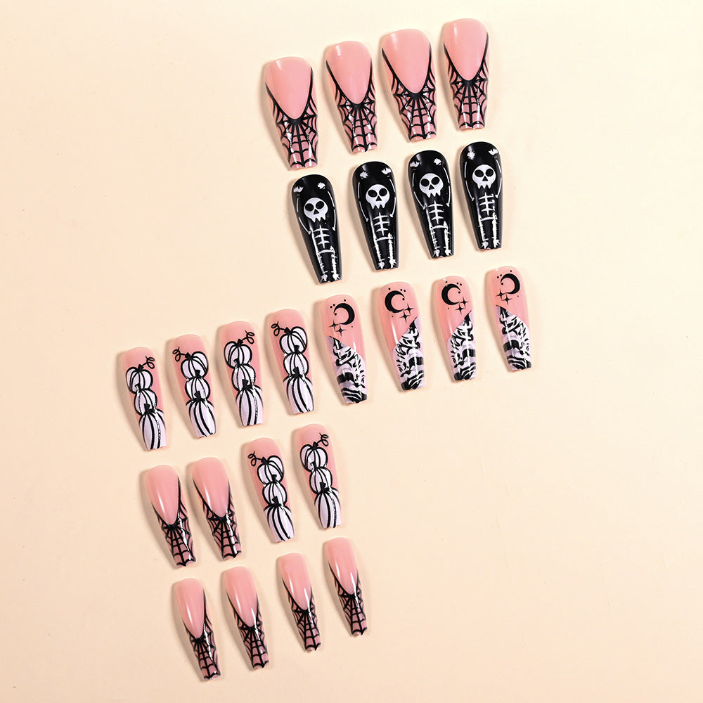 Themed Press-On Nail Set – Artistic Collection