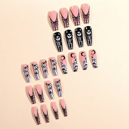 Themed Press-On Nail Set – Artistic Collection