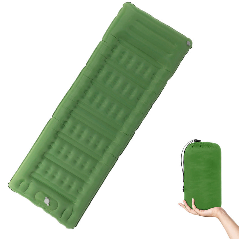Inflatable Sleeping Pad with Head Support – Lightweight and Cozy