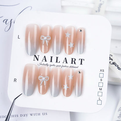 Cute Character Design Press-On Nail Set