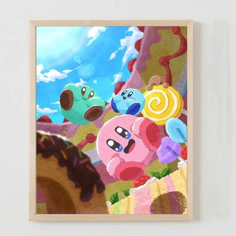 Adventure-Themed Wall Art Featuring Animated Characters