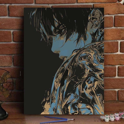 Canvas Print of Abstract Portrait Artwork