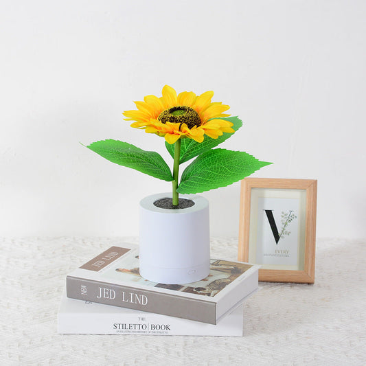 Cheerful Flower Light – Sunflower LED Decorative Lamp