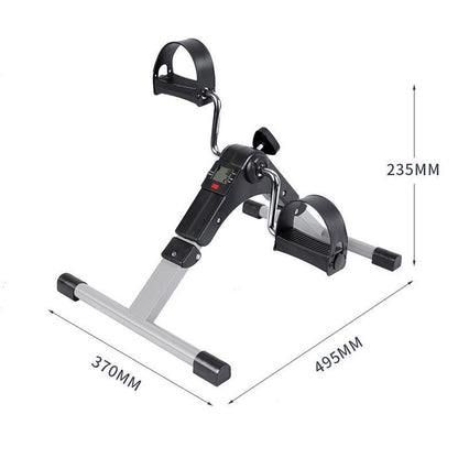 Compact Adjustable Mini Exercise Bike Pedaler