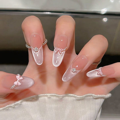 Set of 3D Decorative Press-On Nail Art