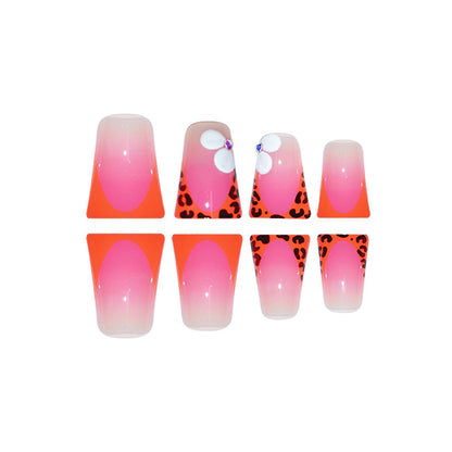 Creative Oval Nail Extensions