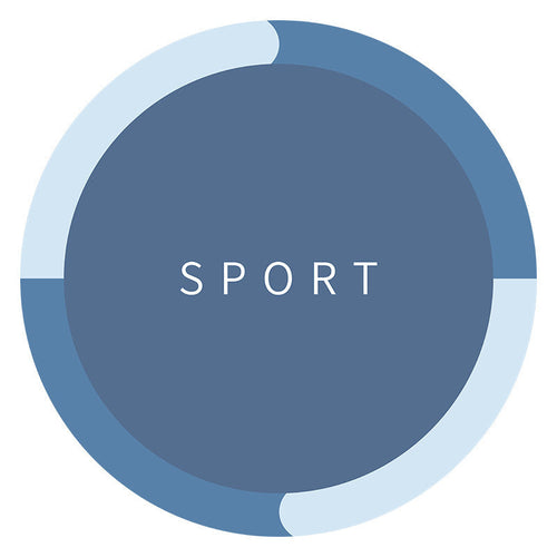 Sports-Inspired Abstract Area Rug for Playrooms