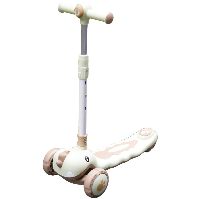 Animal-Inspired Ride-on Kick Scooter for Kids