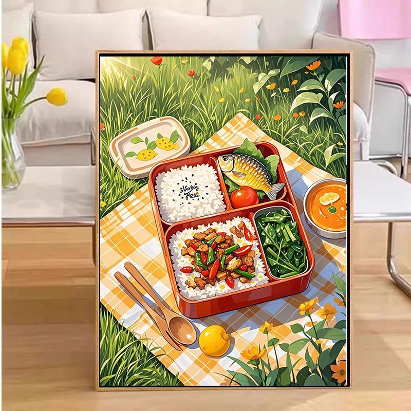 Bento Box with Anime Design