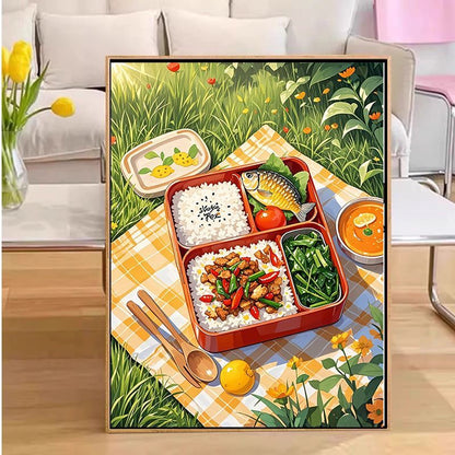 Bento Box with Anime Design