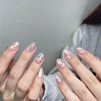 Glitter Nail Art Set with Ombre Design