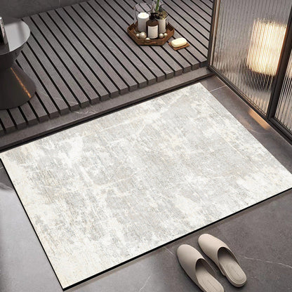 Textured Area Rug with Abstract Design