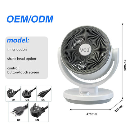 Oscillating Fan with Adjustable Settings